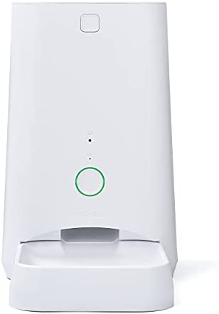 DOGNESS 6L Smart Feed Automatic Cat Feeder, Wi-Fi Enabled Pet Feeder for Cat and Small Dog, Smartphone App for iOS and Android, Portion Control, Fresh Lock System Auto Food Dispenser (White)