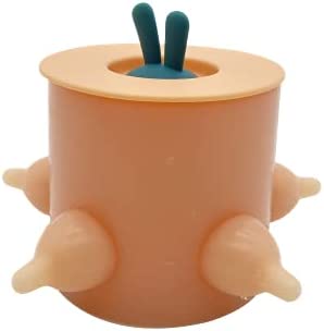 AM Supplies Multi Nipples Pets Puppies Milk Water Feeding Babies Dog Cats Animals Bubble Silicone Bowl Feeder with mom Simulation Nipples(MNF5298)