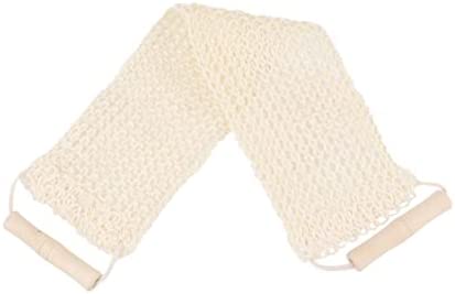 Alipis Towels Lotion Back-Pulling Shower Bath Applicators Scrubber Back Loofah and Men Towel Women Exfoliating Strip Sponge Body for Brush Sisal Cloth Body Handle