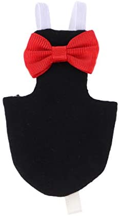 Balacoo Bird Diaper with Bow Bird Flight Suit for Budgie Parakeet Cockatiel Cockatoo African Macaw