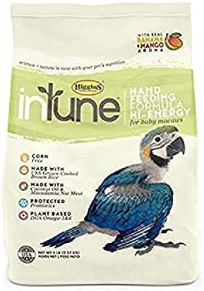 Higgins Intune Hand Feeding Formula Hi-Energy 5 Lbs