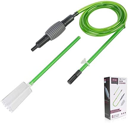 boxtech Fish Tank Water Change, Aquarium Vacuum Siphon Water Changer Pump Sand Cleaner for Aquarium Water Filter