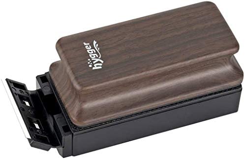 hygger Aquarium Strong Magnetic Cleaner Algae Magnet Cleaning Tool with Scraper Floating Brush for Fish Glass Tank M