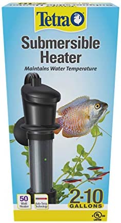Tetra HT Submersible Aquarium Heater With Electronic Thermostat, 50-Watt