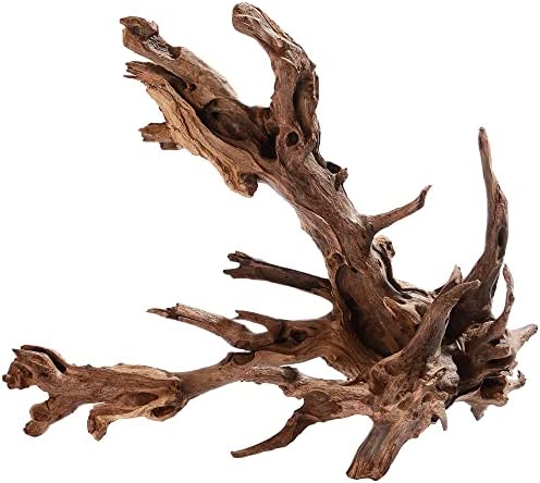 majoywoo Natural Large Driftwood for Aquarium Decor Reptile Decor 13-17″ Long, Over 1.3 lbs