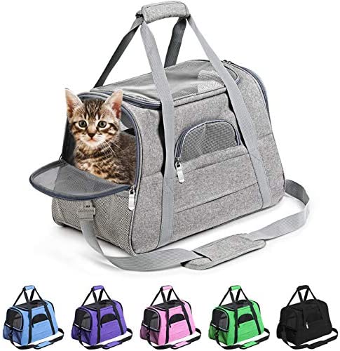Prodigen Pet Carrier Airline Approved Pet Carrier Dog Carriers for Small Dogs, Cat Carriers for Medium Cat Small Cat, Small Pet Carrier Small Dog Carrier Airline Approved Cat Pet Travel Carrier