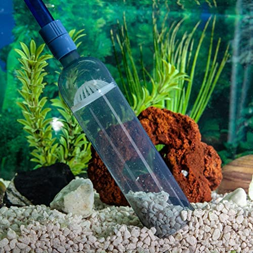 LL Products Gravel Vacuum for Aquarium – Fish Tank Gravel Cleaner- Aquarium Vacuum Cleaner -Aquarium Siphon – 8 FT Long Aquarium Gravel Cleaner with Minnow Net