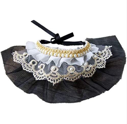 RayMinsin Pet Bandana CostumeCat Dog Cute lace Princess Saliva Towel Dog bib Scarf bib bib Small Dog cat Dress up Accessories