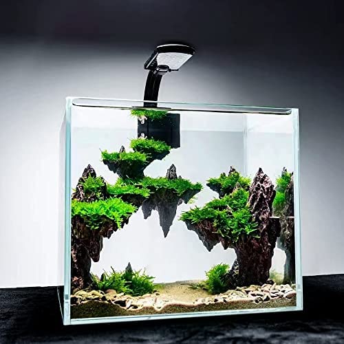 Allcolor Fish Tank Decor Rocks.Aquarium Decoration Model.Easy Superior Aquascape. (Elf Island)