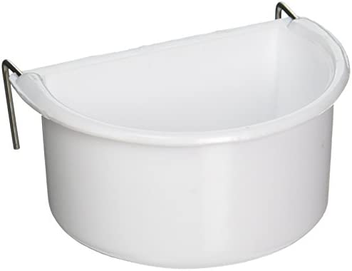 Prevue Pet Products BPV1181 2-Pack Universal Plastic Hanging Cups for Small Birds, Colors Vary