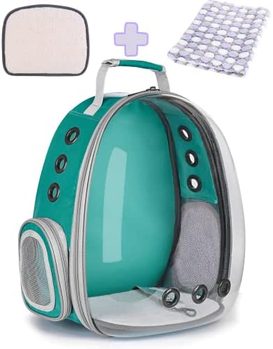 Lollimeow Pet Carrier Backpack, Waterproof Bubble Backpack Carrier, Cats and Puppies,Airline-Approved, Designed for Travel, Hiking, Walking & Outdoor Use
